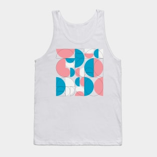 TRANSGENDER CIRCLE ABSTRACT DESIGN LGBT Tank Top